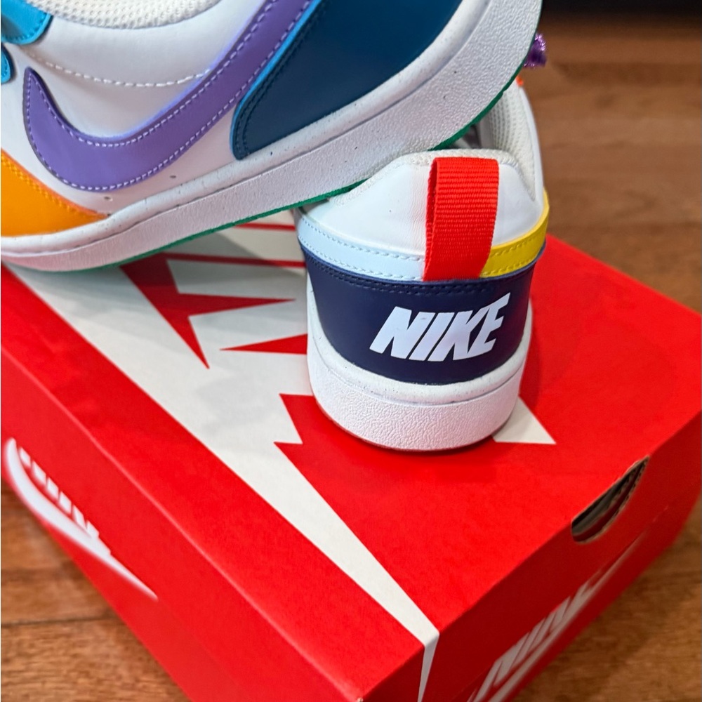 Nike Low Top Sneakers — White, Green, Orange, Yellow, Blue, Purple New - Picture 5 of 5